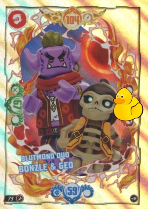 LEGO Ninjago Serie 10 | #073 Blutmond Duo Bonzle & Geo