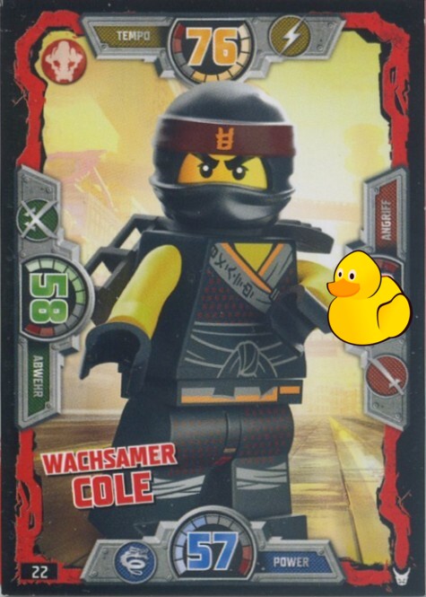 LEGO Ninjago Serie 3 | #022 Wachsamer Cole 