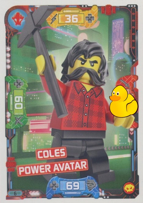 LEGO Ninjago Serie 5 Next Level | #006 Coles Power Avatar 