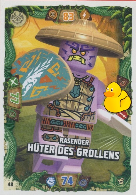 LEGO Ninjago Serie 6 Next Level | #048 Rasender Hüter des Grollens 