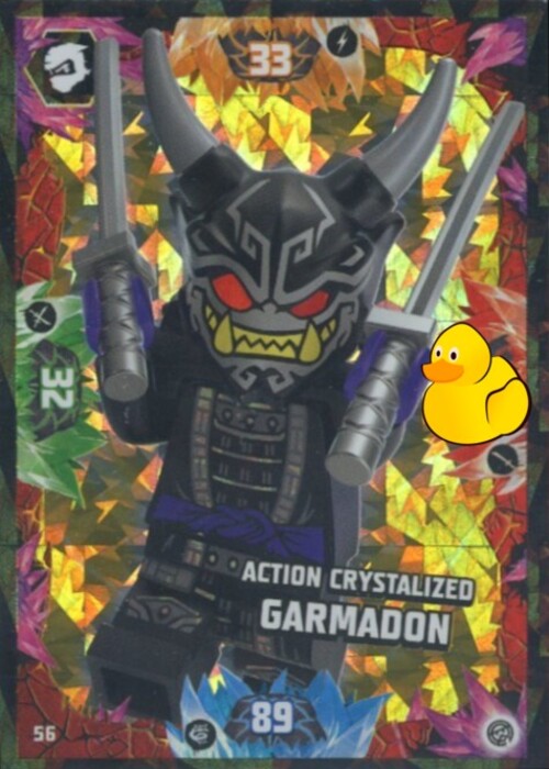 LEGO Ninjago Serie 8 | #056 Action Crystalized Garmadon