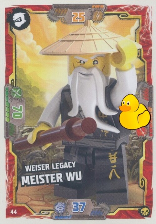 LEGO Ninjago Serie 6 | #044 Weiser Legacy Meister Wu 