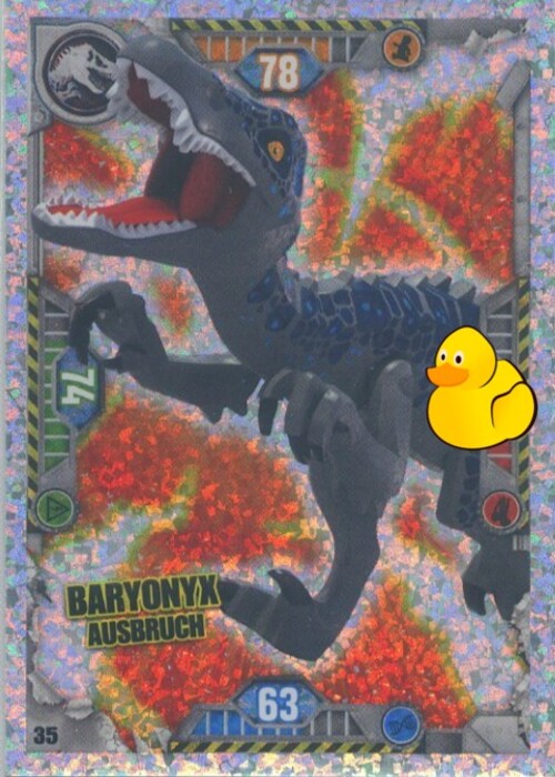 LEGO Jurassic World Serie 1 | #035 Baryonyx Ausbruch