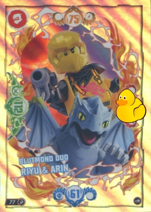 LEGO Ninjago Serie 10 | #077 Blutmond Duo Riyu & Arin