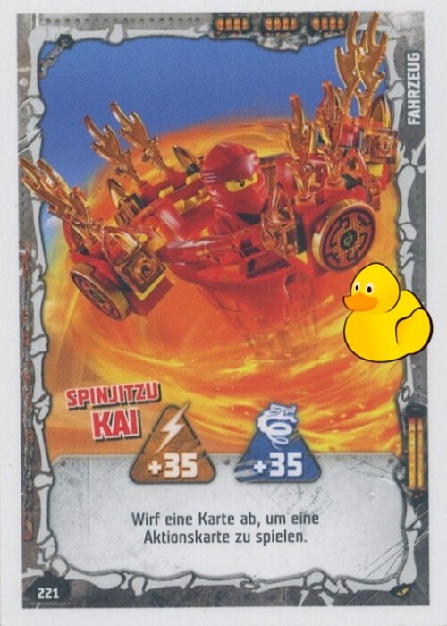 LEGO Ninjago Serie 4 | #221 Spinjitzu Kai 