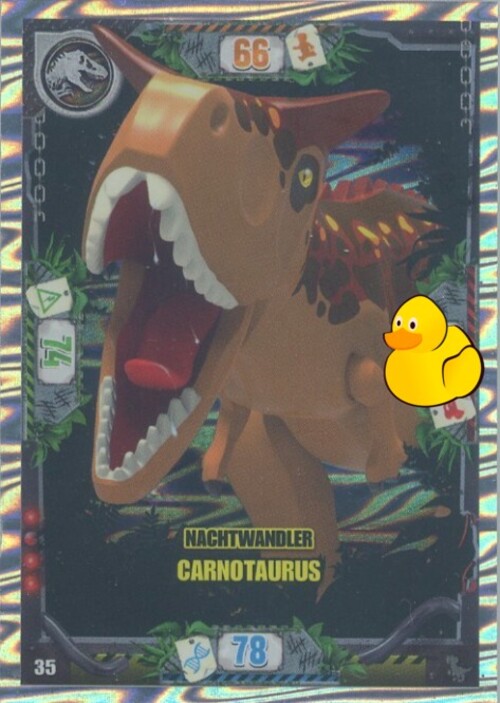 LEGO Jurassic World Serie 3 | #035 Nachtwandler Carnotaurus