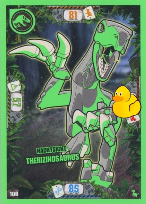 LEGO Jurassic World Serie 3 | #100 Nachtsicht Therizinosaurus