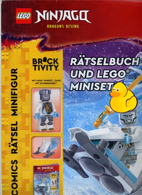 LEGO Ninjago | "Rätselspass mit dem eiskalten Meister" + Minifigur Zane