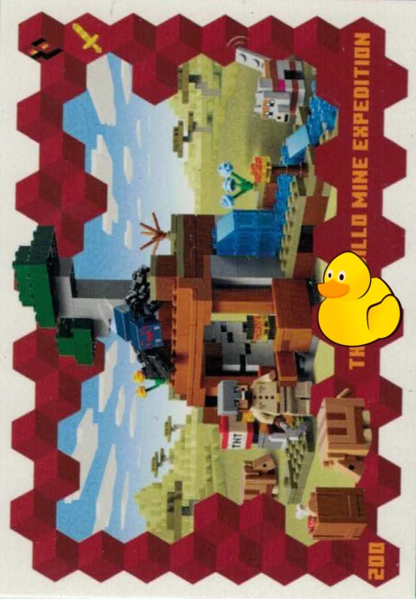 LEGO Minecraft Serie 3 | #200 Die Expedition zur Gürteltiermine
