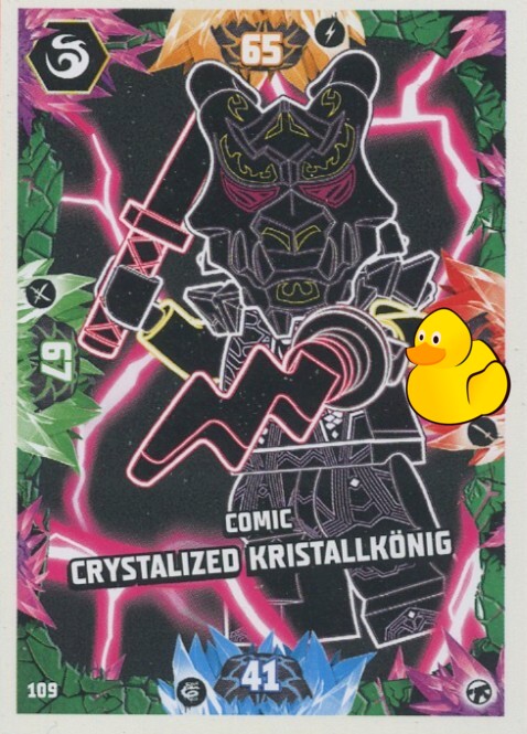 LEGO Ninjago Serie 8 Next Level | #109 Comic Crystalized Kristallkönig