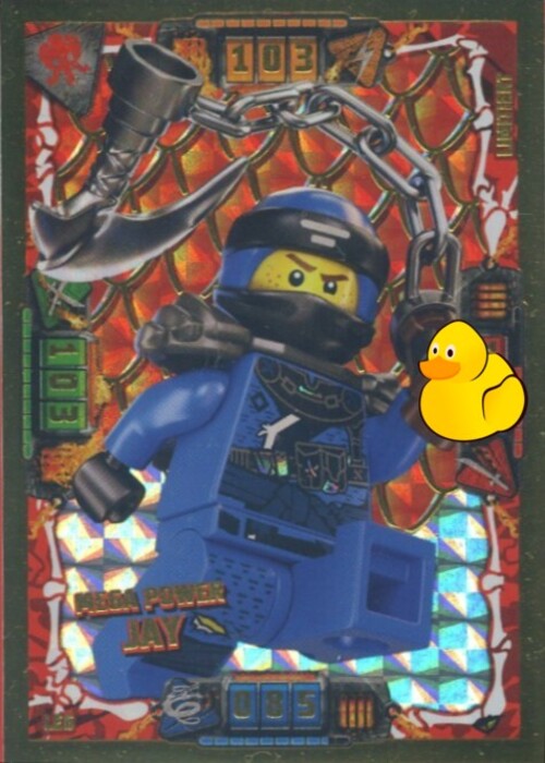 LEGO Ninjago Serie 4 | #LE006 Mega Power Jay 