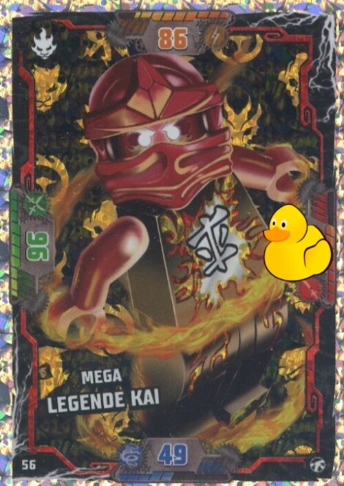 LEGO Ninjago Serie 8 Next Level | #056 Mega Legende Kai