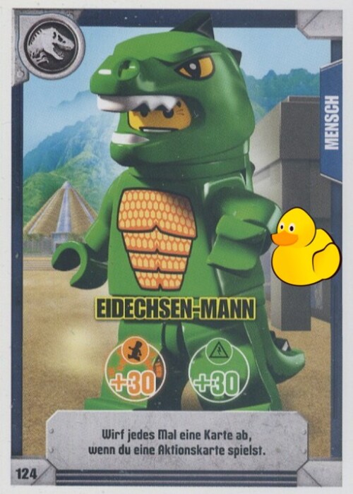 LEGO Jurassic World Serie 1 | #124 Eidechsen-Mann
