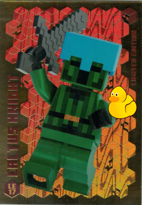 LEGO Minecraft Serie 3 | #LE017 Cactus Knight