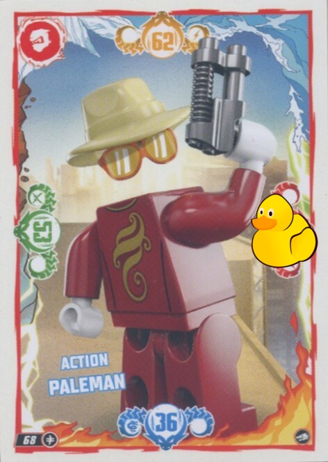 LEGO Ninjago Serie 10 | #068 Action Paleman
