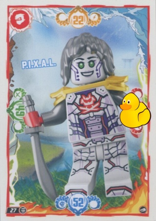 LEGO Ninjago Serie 10 | #027 P.I.X.A.L.