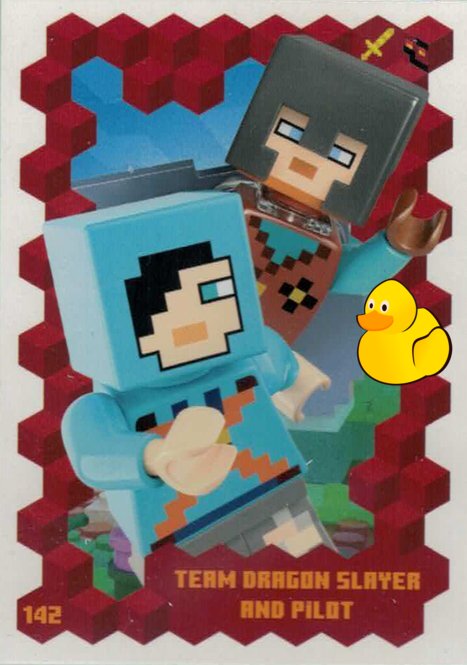 LEGO Minecraft Serie 3 | #142 Team Dragon Slayer and Pilot