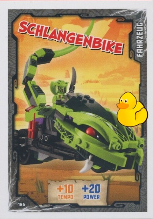 LEGO Ninjago Serie 1 | #165 Schlangenbike 