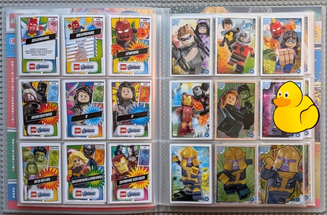 Avengers Serie 1 Sammelalbum mit allen Basiskarten (203 / 236)