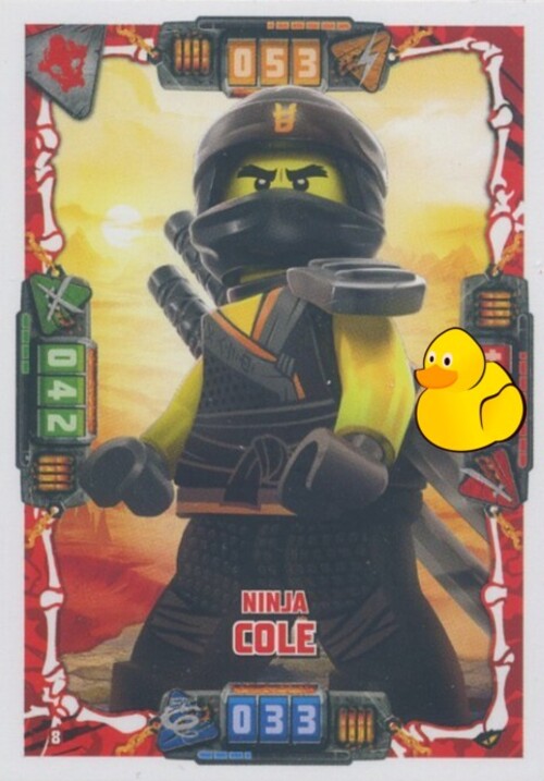 LEGO Ninjago Serie 4 | #008 Ninja Cole