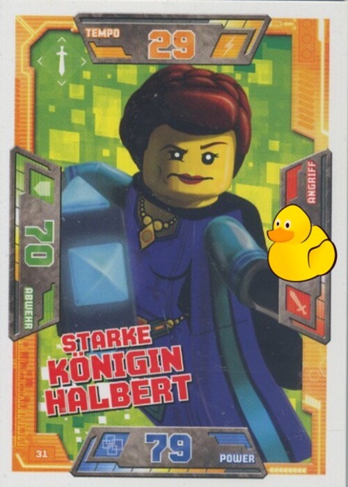 LEGO Nexo Knights Serie 1 | #031 Starke Königin Halbert