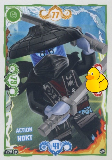 LEGO Ninjago Serie 10 | #120 Action Nokt