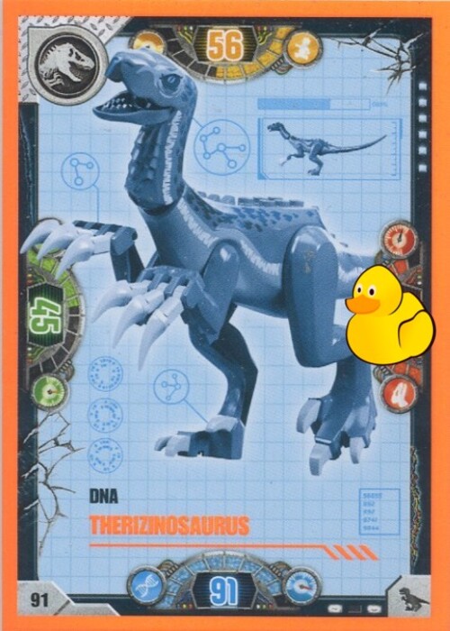 LEGO Jurassic World Serie 2 | #091 DNA Therizinosaurus