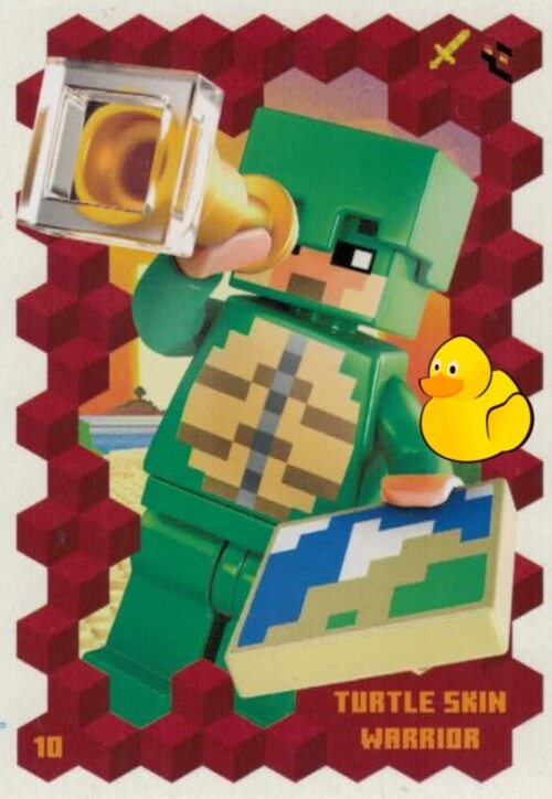 LEGO Minecraft Serie 3 | #010 Turtle Skin Warrior
