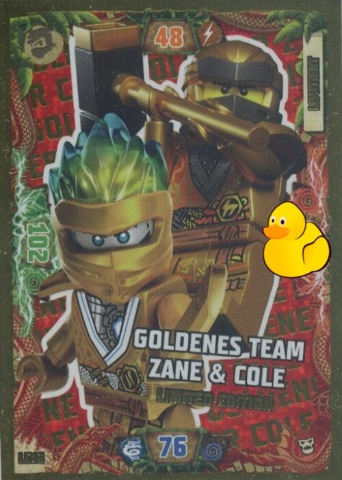 LEGO Ninjago Serie 6 Next Level | #LE16 Goldenes Team Zane & Cole