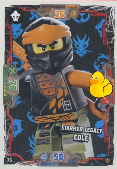 LEGO Ninjago Serie 9 Next Level  | #075 Starker Legacy Cole