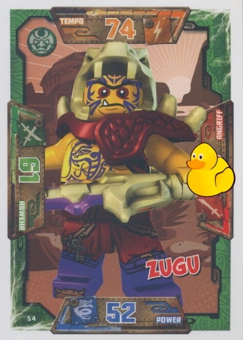 LEGO Ninjago Serie 1 | #054 Zugu