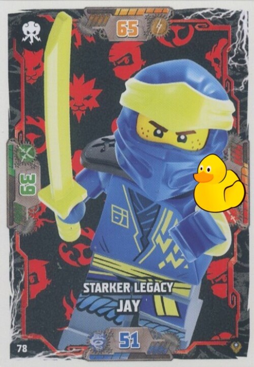 LEGO Ninjago Serie 9 Next Level  | #078 Starker Legacy Jay