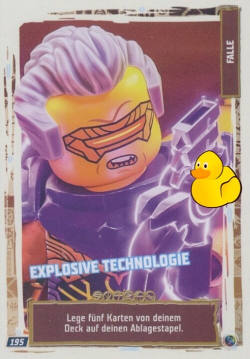 LEGO Ninjago Serie 9 | #195 Explosive Technologie