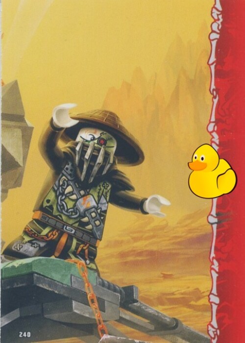 LEGO Ninjago Serie 4 | #240 Ninja vs Drachenjäger 6 