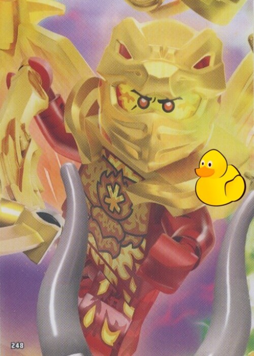 LEGO Ninjago Serie 8 | #248 Golddrachen vs. Rat des Kristallkönigs 5