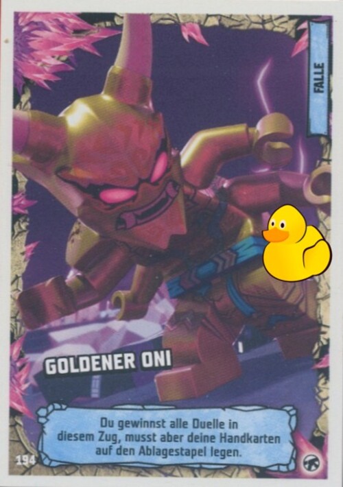 LEGO Ninjago Serie 8 Next Level | #194 Goldener Oni