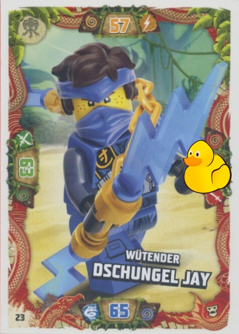 LEGO Ninjago Serie 6 Next Level | #023 Wütender Dschungel Jay 