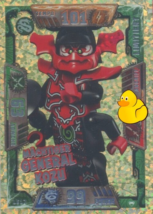 LEGO Ninjago Serie 2 | #LE17 Mächtiger General Kozu
