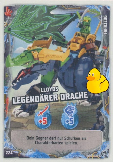 LEGO Ninjago Serie 7 | #224 Lloyds legendärer Drache