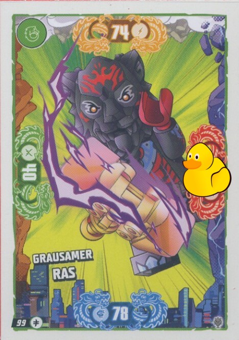 LEGO Ninjago Serie 11 | #099 Grausamer Ras