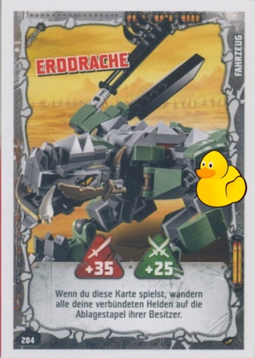 LEGO Ninjago Serie 4 | #204 Erddrache 