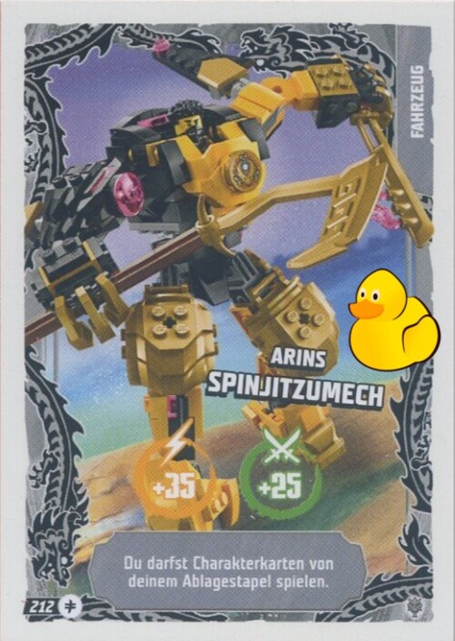 LEGO Ninjago Serie 11 | #212 Arins Spinjitzumech