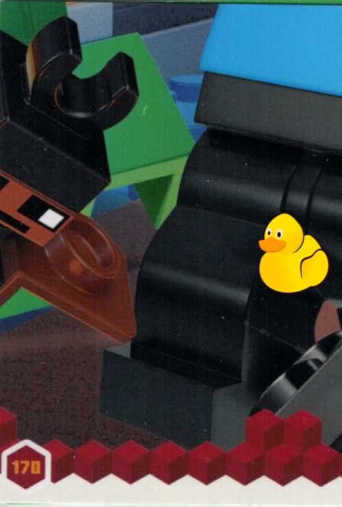 LEGO Minecraft Serie 3 | #170 Puzzlekarte Unter der Erde 8