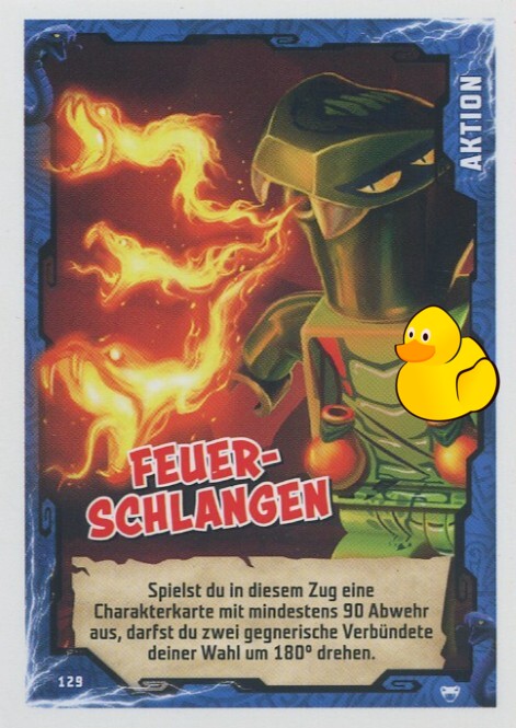 LEGO Ninjago Serie 2 | #129 Feuer-Schlangen 