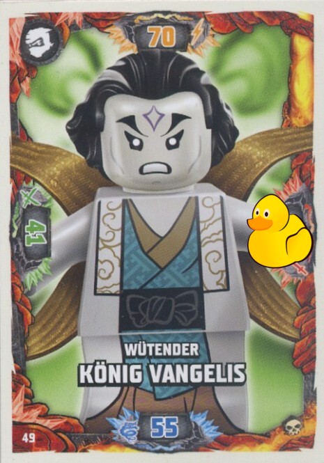 LEGO Ninjago Serie 6 | #049 Wütender König Vangelis 