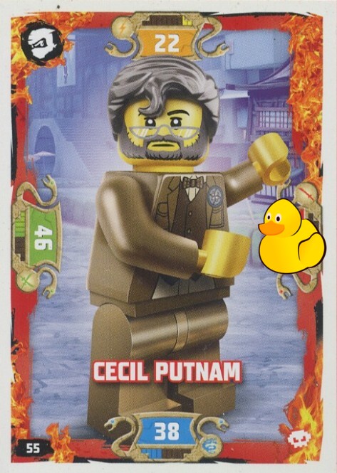LEGO Ninjago Serie 5 | #055 Cecil Putnam 