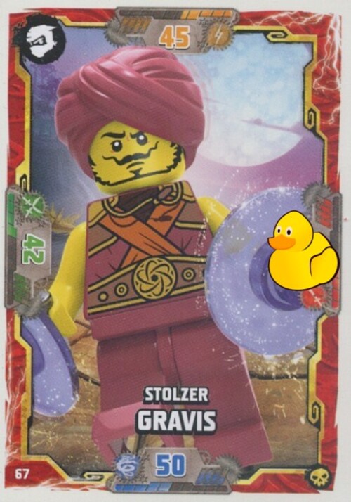 LEGO Ninjago Serie 6 | #067 Stolzer Gravis 