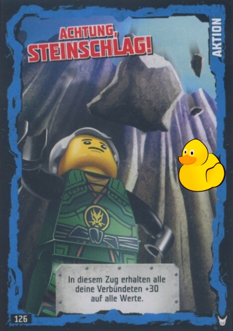 LEGO Ninjago Serie 3 | #126 Achtung Steinschlag 