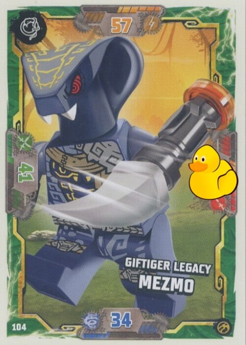 LEGO Ninjago Serie 7 | #104 Giftiger Legacy Mezmo