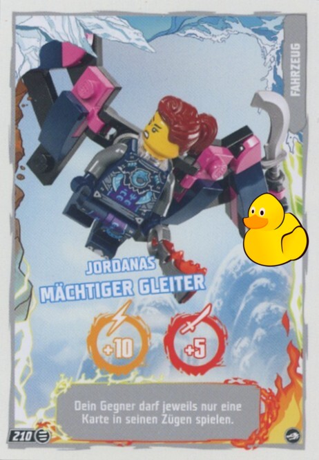 LEGO Ninjago Serie 10 | #210 Jordanas Mächtiger-Gleiter